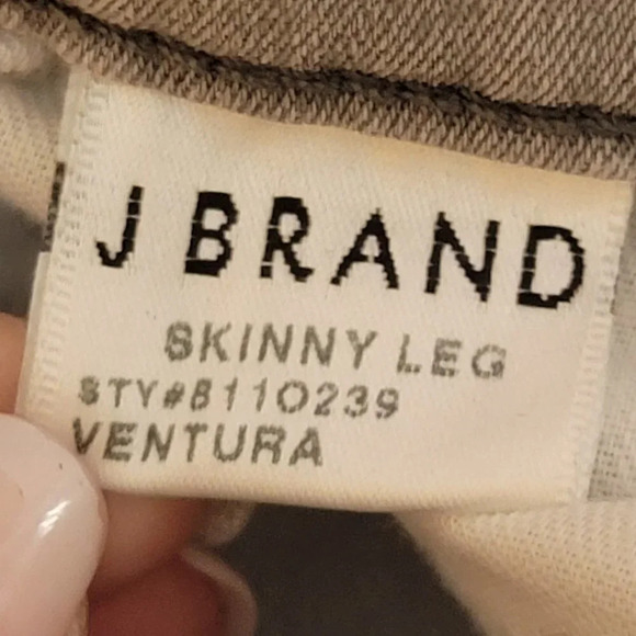 J Brand Ventura Skinny Jeans Ankle‎ Cropped Casual Low Rise Light Wash Denim 27 - Picture 5 of 6